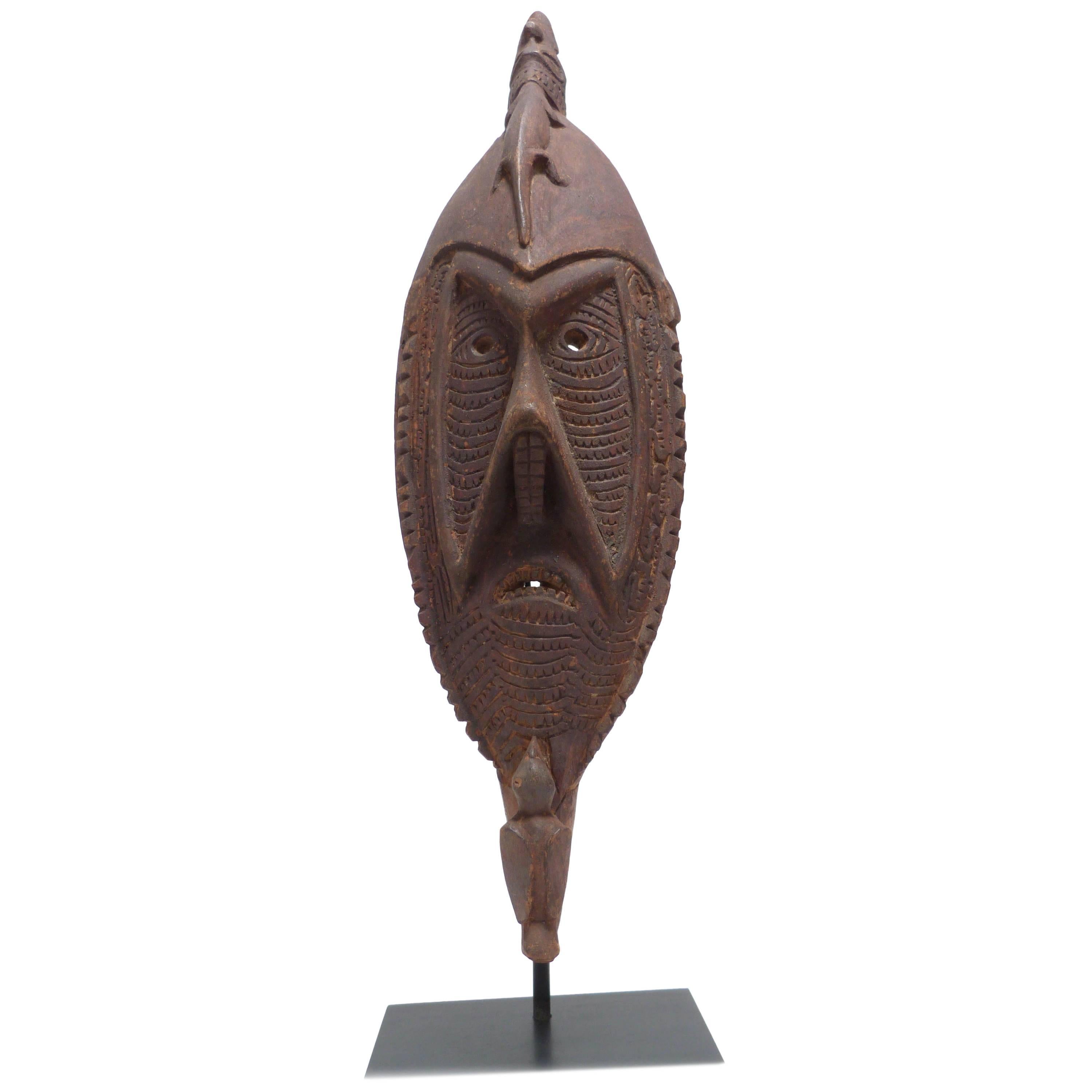 Lower Sepik Mask, Papua New Guinea For Sale