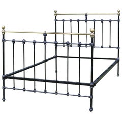 Antique Brass and Iron Bed MU32