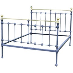 Antique Brass and Iron Bed MU33