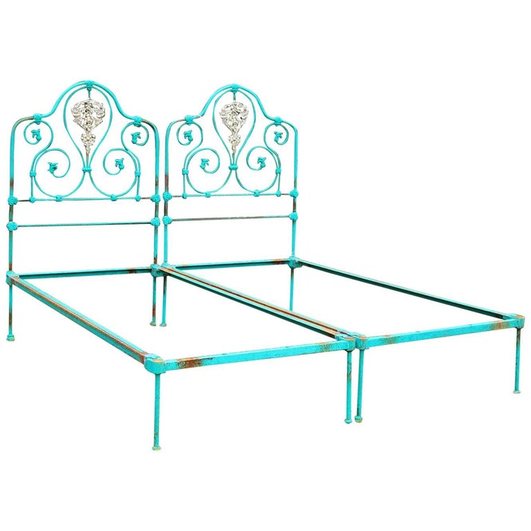 Cast Iron Platform Beds MU34 at 1stDibs