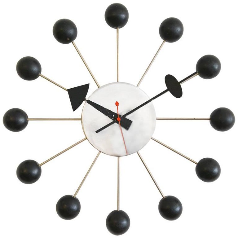 Nelson for Howard Miller Ball Clock, circa 1965 at 1stDibs
