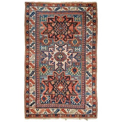 Late 19th Century Antique Caucasian Shirvan Rug