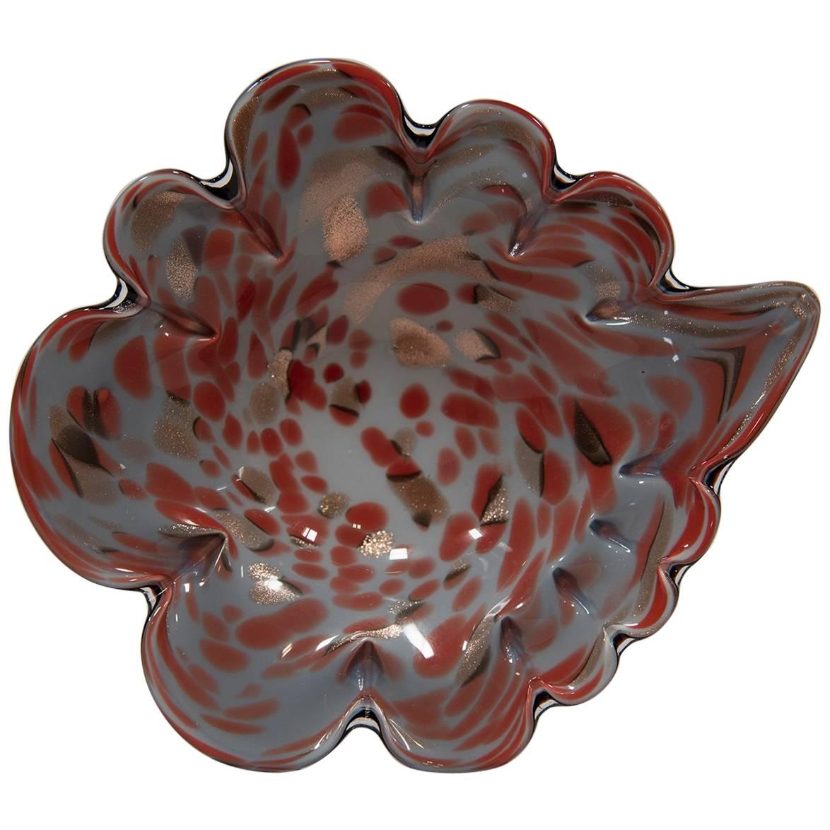 ARCHIMEDES SEGUSO Oval Glass Bowl