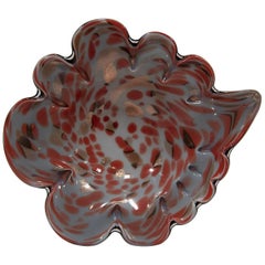 ARCHIMEDES SEGUSO Handgefertigte ovale Schale aus Glasschale 