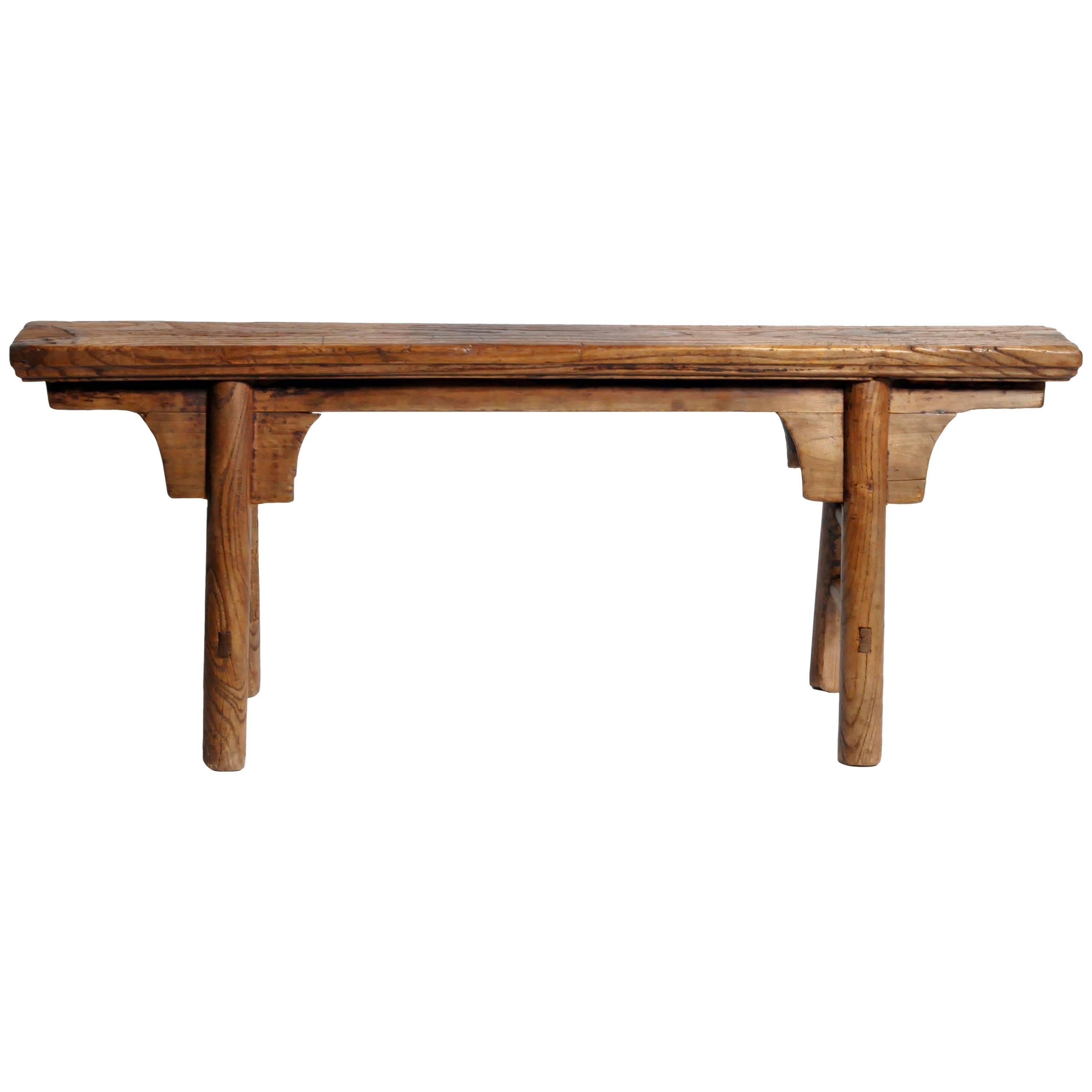 Qing Dynasty Chinese Bench