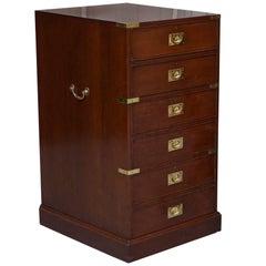 Kennedy Harrods London Campaign Large Drawer Filing Cabinet Military Campaign