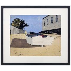 "White Boat, Nantucket" by John Austin