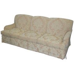 Beaumont and Fletcher Brooke Howard Sofa avec tapisserie damassée