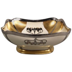 Antique Pickard Aura Argenta Art Nouveau Bowl