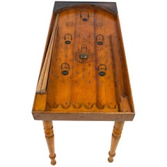 Antique French Bagatelle Table Early 20th Century