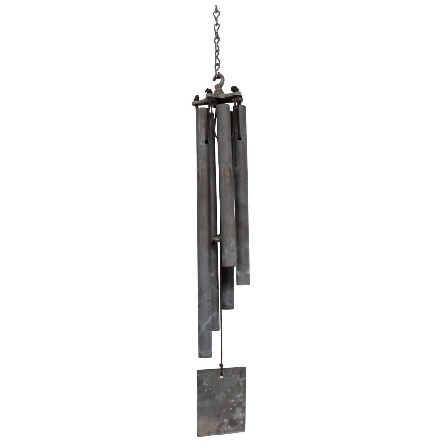 1960s Bronze Wind Chime