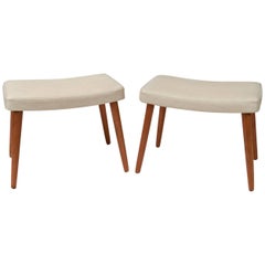 Pair of Danish Mid-Century Stools