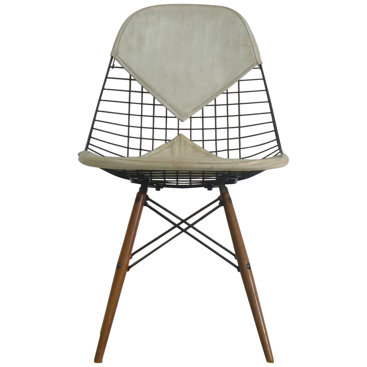 Eames Vintage Dowel Leg Chair, 1950s DKW-2