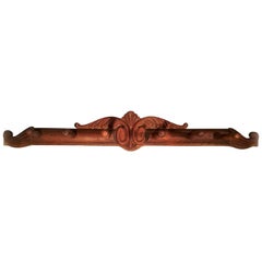 Antique Wood Horse Tack Rack, Late 19th Century
