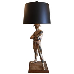 Striking Large Harlequin Table Lamp