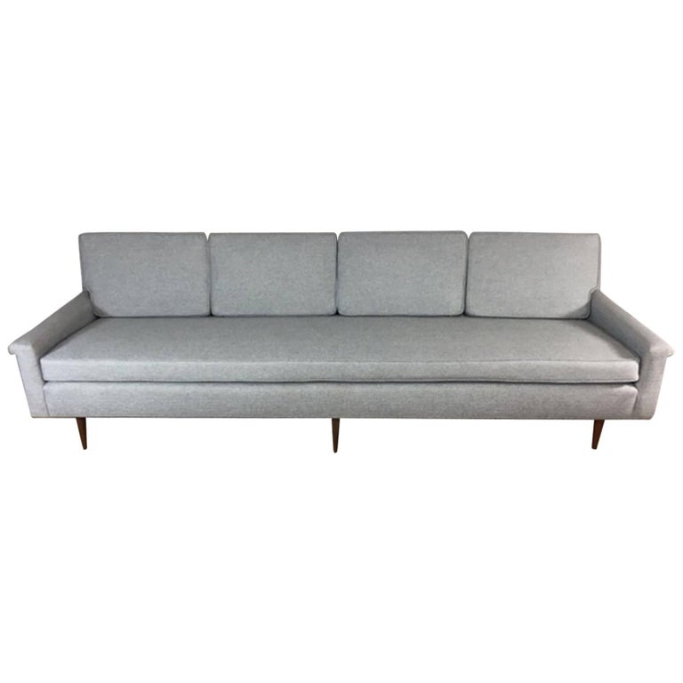 Ed Wormley Extra Long Sofa For Sale at 1stDibs