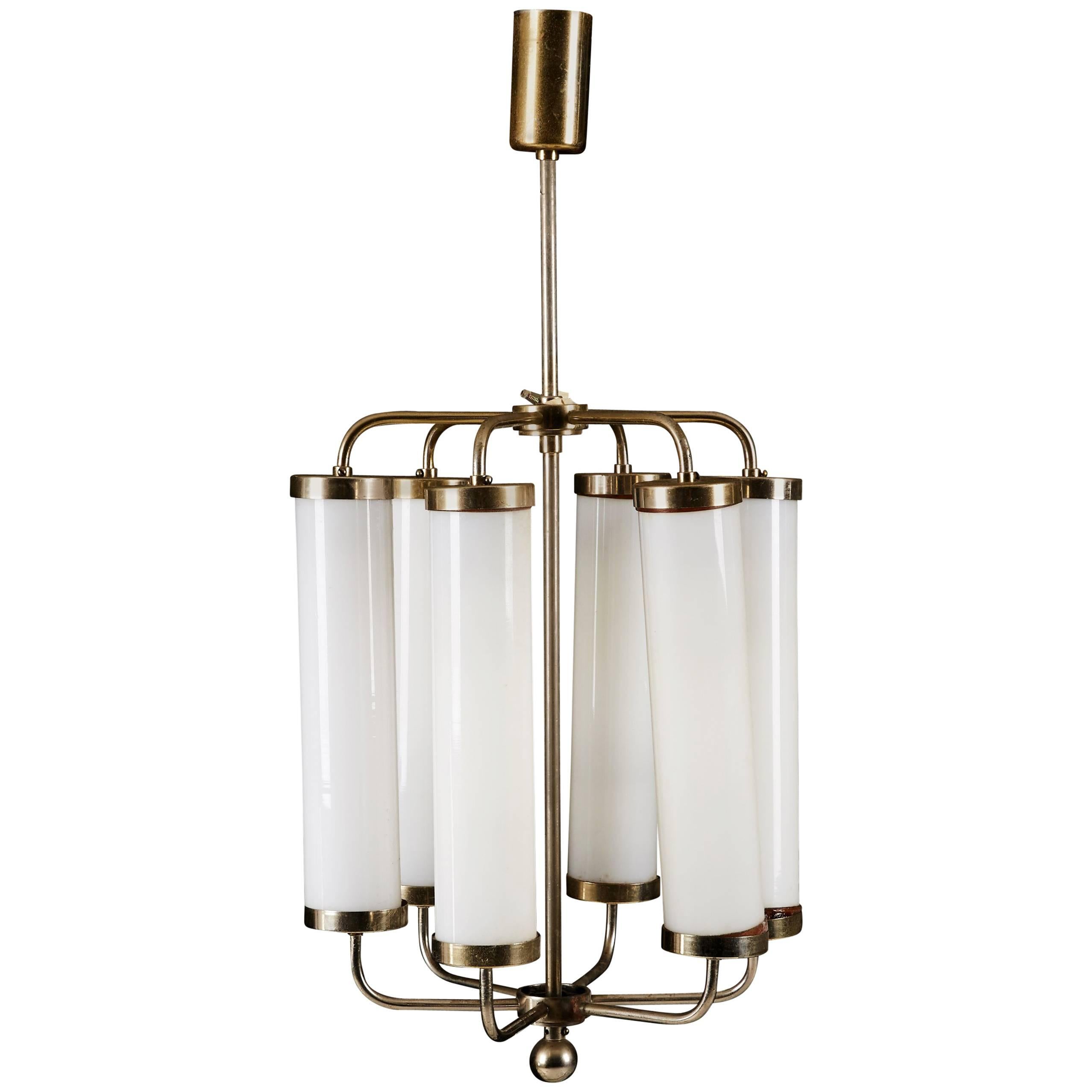 Large Bauhaus Chandelier