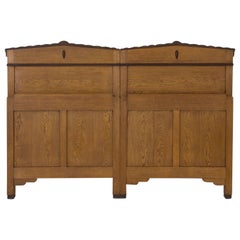 Used Oak Art Deco Amsterdam School Lits Jumeaux or Twin Beds by Fa.Drilling Amsterdam
