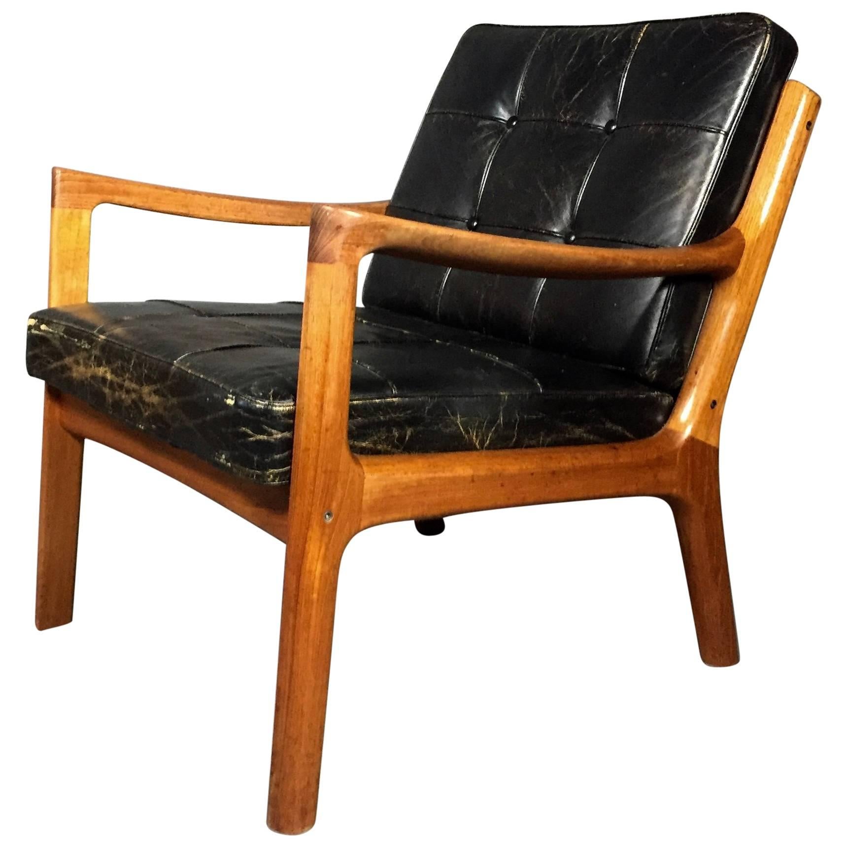 Ole Wanscher "Senator" Armchair for France & Søn, Denmark, 1950s