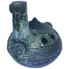 Brutalist Bird Vase, Bitossi Style