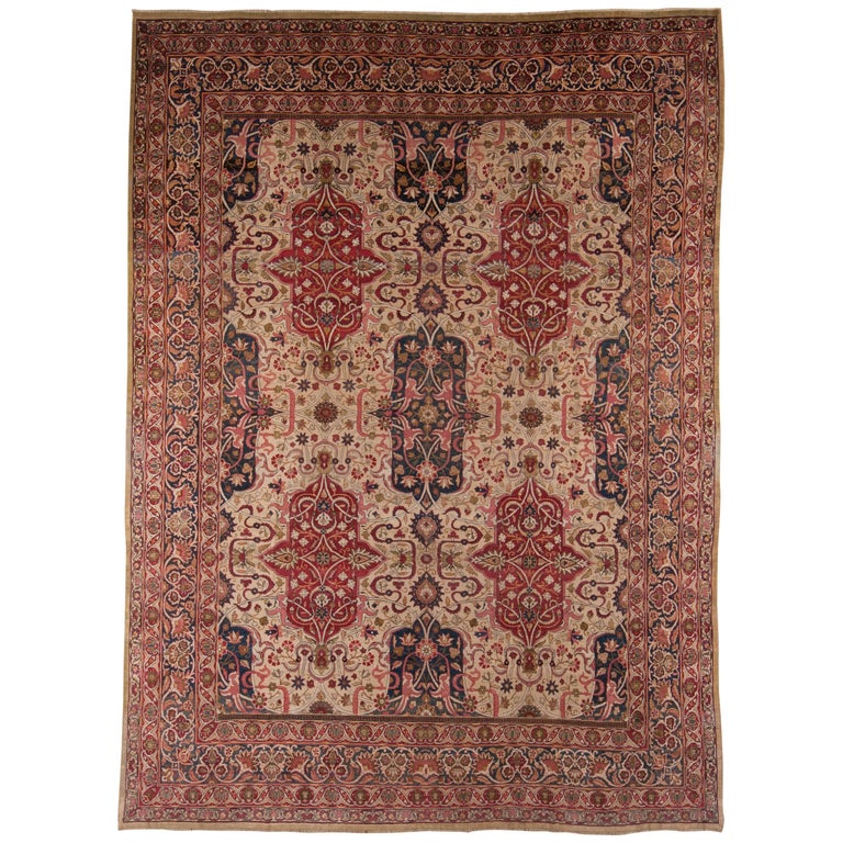 Lavar Kerman Carpet Circa 1900 For Sale At 1stdibs