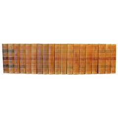 Meter of Early 20th Century Leather Bound Books, Series 03/04
