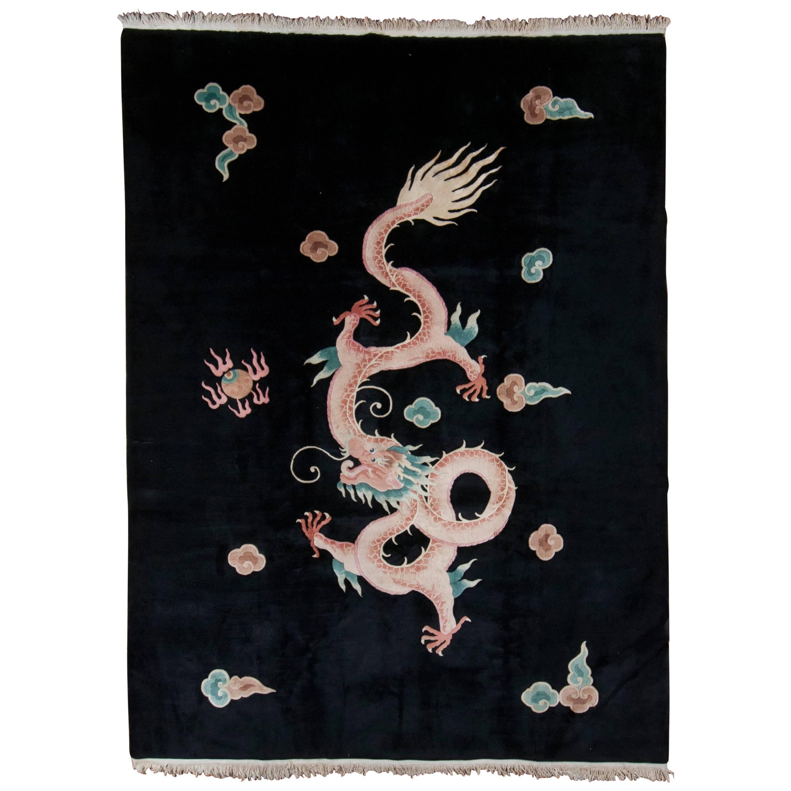 Chinese Art Deco Carpet, circa 1920