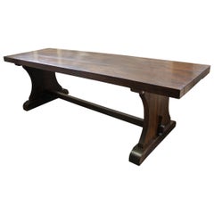 Outstanding 19th Century, French Monastery Table