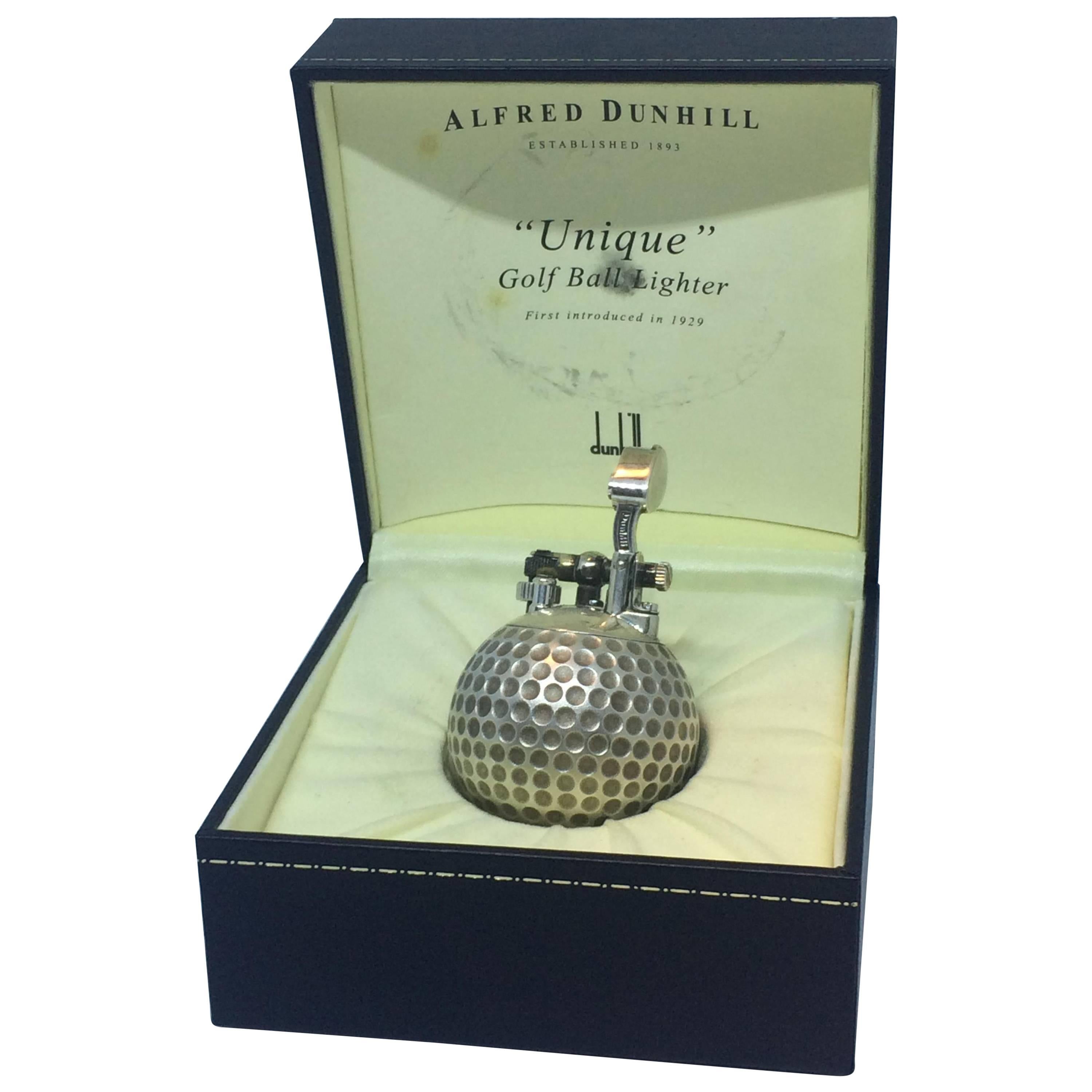 Dunhill Golf Ball Table Lighter For Sale