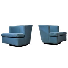 Pair of Harvey Probber Swivel Lounge Chairs 6