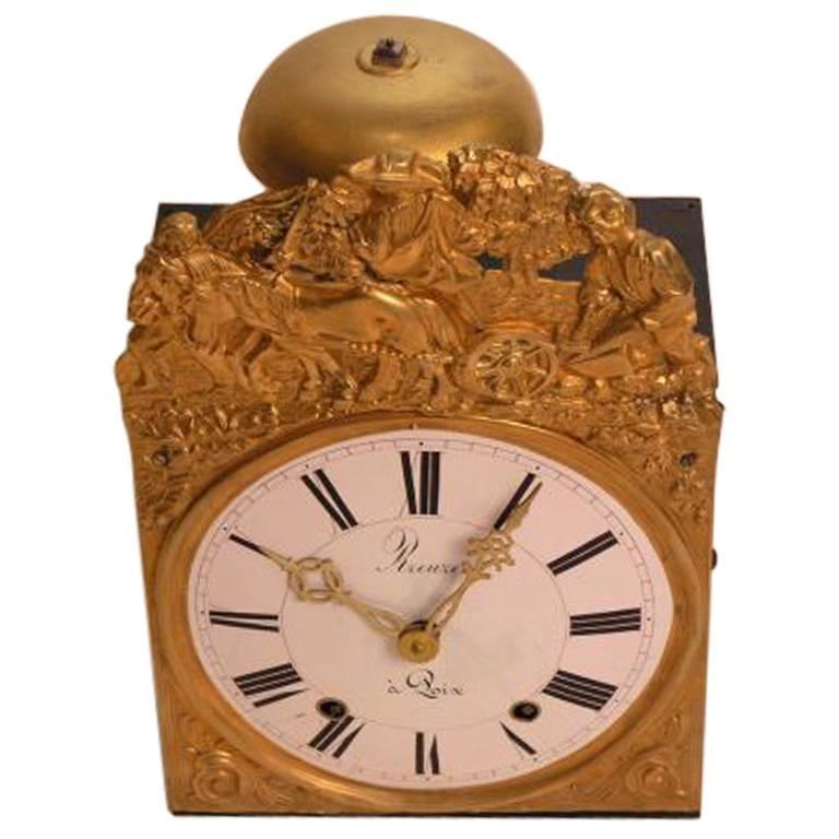 Clock Wall French Morbier at 1stDibs
