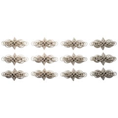 Collection of 12 Joanna Poag Flourish Wall Sculptures, 2015 12