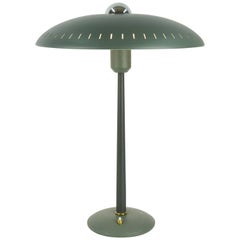 Louis Kaiff UFO Table Lamp in Green for Phillips