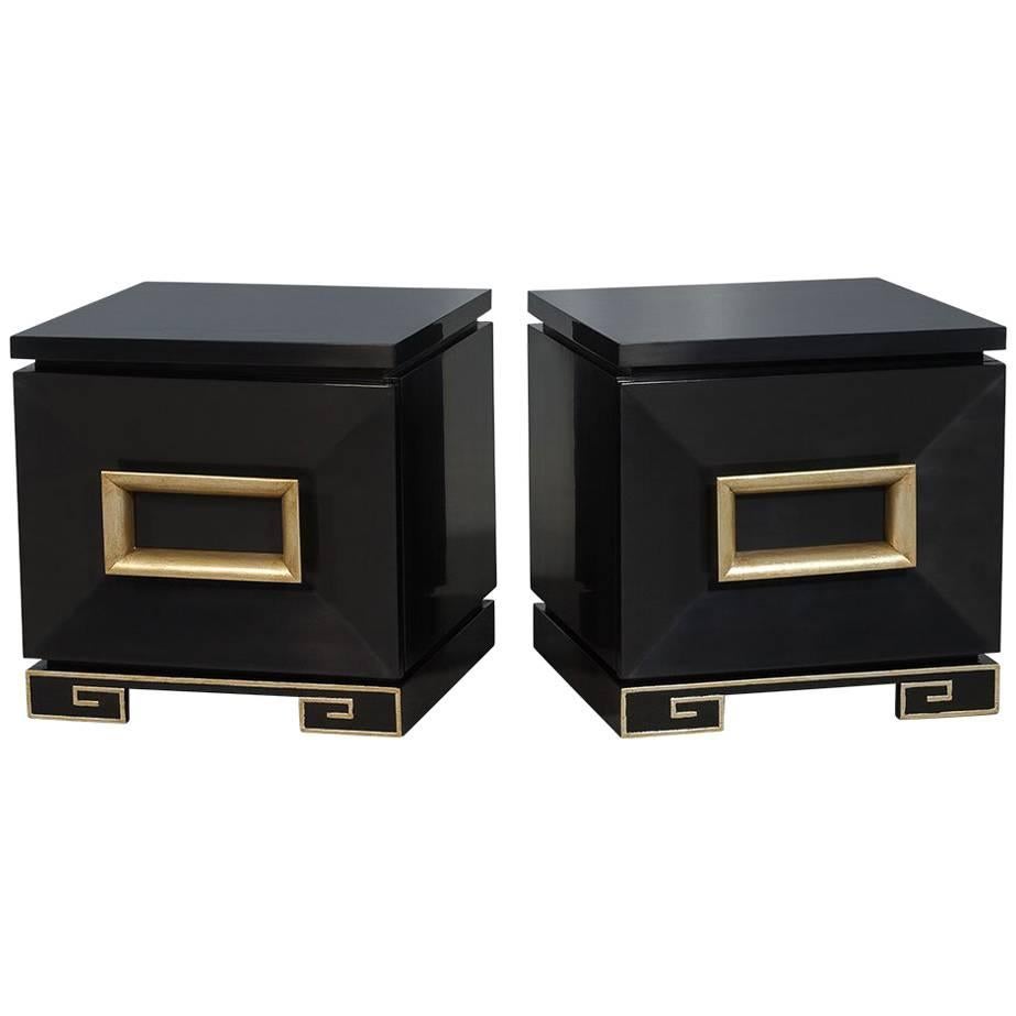 Pair of Vintage James Mont Chests