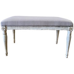 French, Louis XVI Style Bench 3