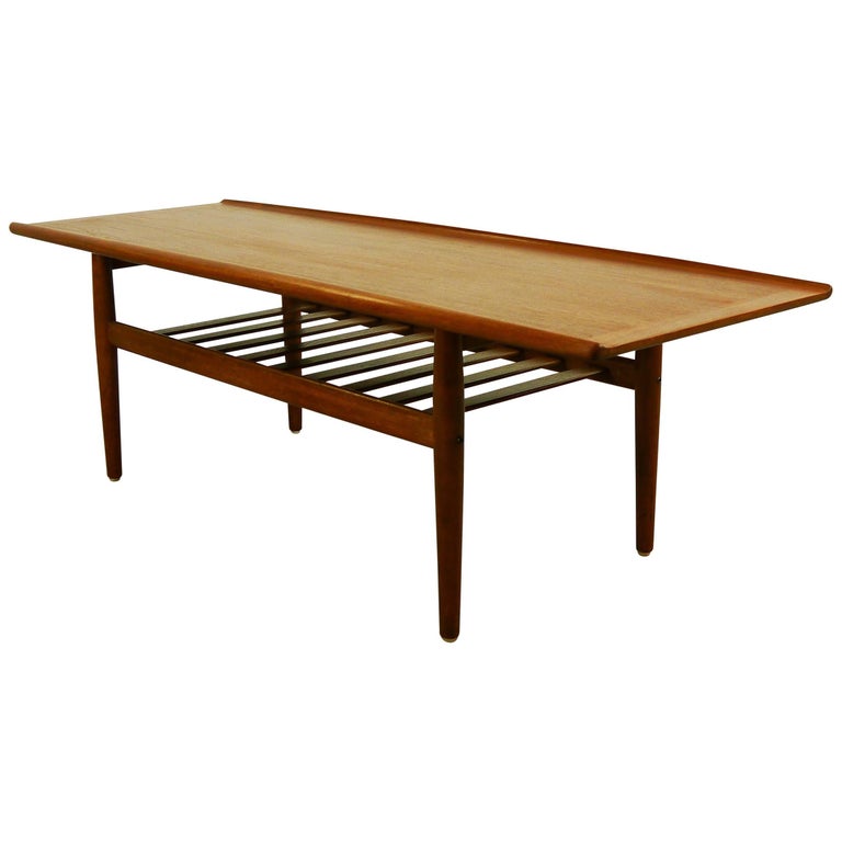 Coffee Table in Teak by Grete Jalk, Denmark, 1960s For ...