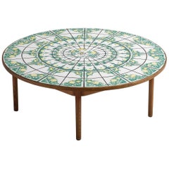 Bjorn Wiinblad Green Ceramic Coffee Table