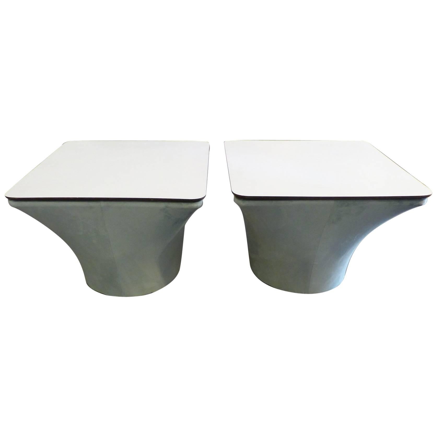 Beautiful Pair of Side Tables Mushroom, circa 1960 For Sale