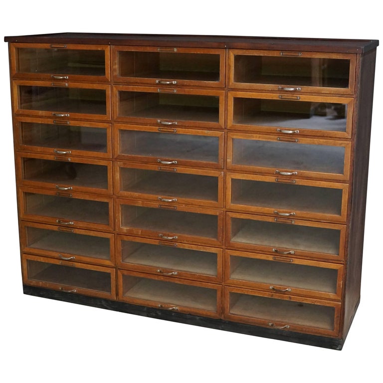 Oak Haberdashery Shop or Retail Unit, 1930s at 1stDibs