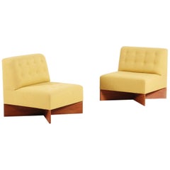 Pair of "Capitole" Easy Chairs by Pierre Guariche, 1960