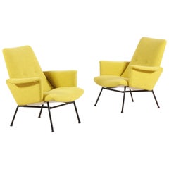 Pair of SK660 Armchairs by Pierre Guariche, 1953