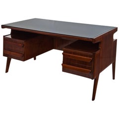 Executive Desk Attributed to Silvio Cavatorta, Italy, 1950s 2