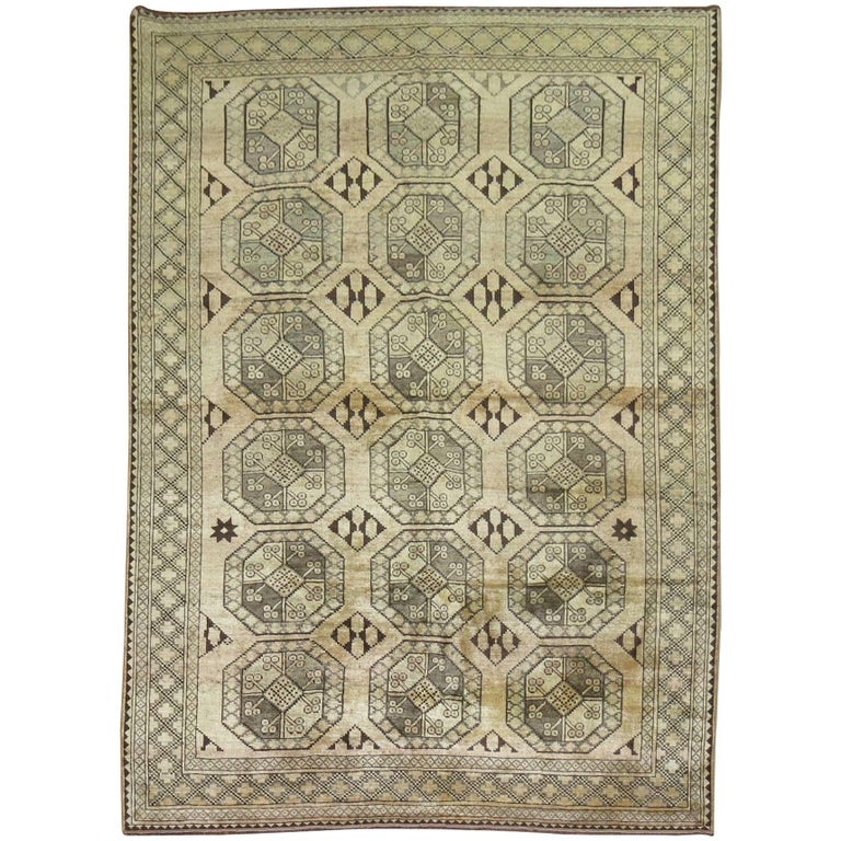 Vintage Ersari Carpet For Sale at 1stdibs