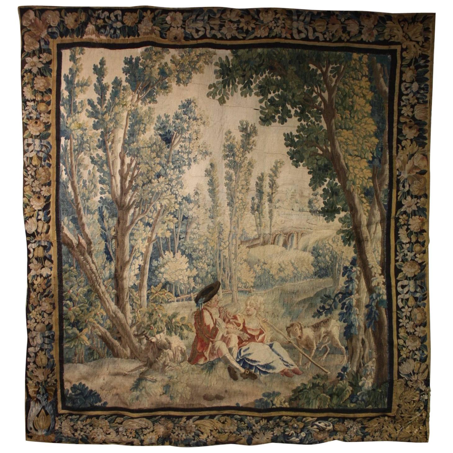 French Aubusson Tapestry For Sale
