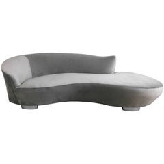 Luxurious Vladimir Kagan Style Cloud Sofa