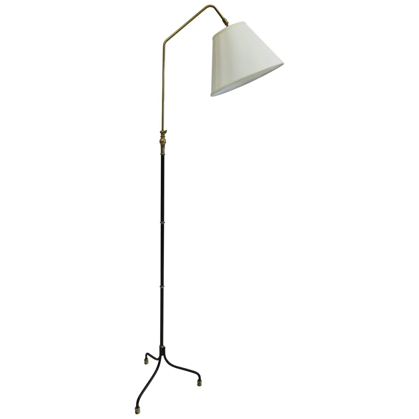 1950 French Articulating Floor Lamp