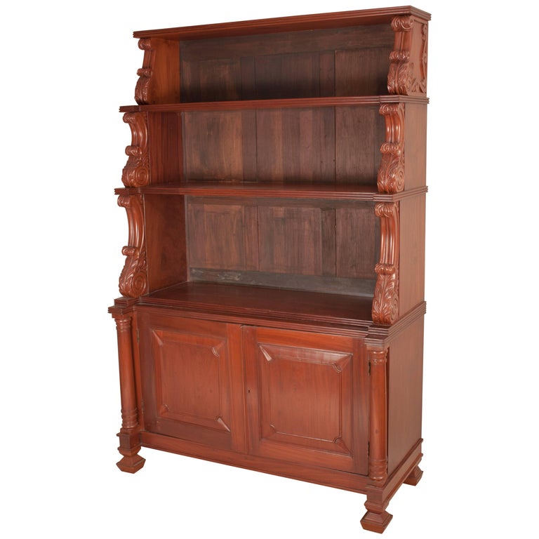 Early 20th Century IndoPortuguese Hutch or Display Case at 1stDibs