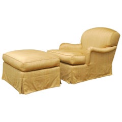 Rose Tarlow Lambertus Lounge Chair and Ottoman
