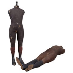 Two Antique French Shop Mannequin Dress Forms, circa 1890 9