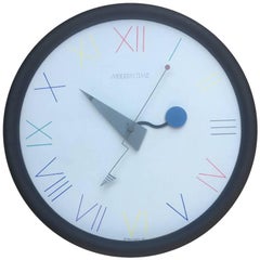 Memphis Style Clock Made by Canetti